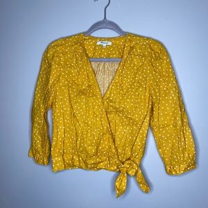 Madewell star blouse